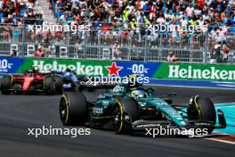 Fernando Alonso (ESP) Aston Martin F1 Team AMR23. 07.05.2023. Formula 1 World Championship, Rd 5, Miami Grand Prix, Miami, Florida, USA, Race Day.