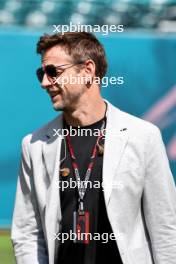 Jenson Button (GBR) Sky Sports F1 Presenter / Williams Racing Senior Advisor. 06.05.2023. Formula 1 World Championship, Rd 5, Miami Grand Prix, Miami, Florida, USA, Qualifying Day.