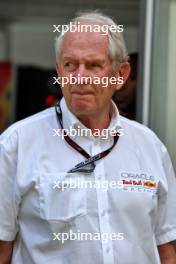 Dr Helmut Marko (AUT) Red Bull Motorsport Consultant. 06.05.2023. Formula 1 World Championship, Rd 5, Miami Grand Prix, Miami, Florida, USA, Qualifying Day.