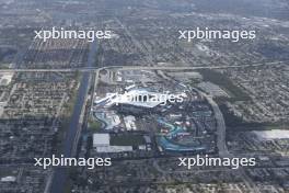 An aerial view of the circuit. 06.05.2023. Formula 1 World Championship, Rd 5, Miami Grand Prix, Miami, Florida, USA, Qualifying Day.