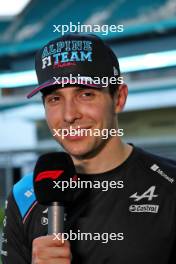 Esteban Ocon (FRA) Alpine F1 Team. 06.05.2023. Formula 1 World Championship, Rd 5, Miami Grand Prix, Miami, Florida, USA, Qualifying Day.