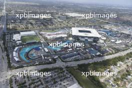 An aerial view of the circuit. 06.05.2023. Formula 1 World Championship, Rd 5, Miami Grand Prix, Miami, Florida, USA, Qualifying Day.