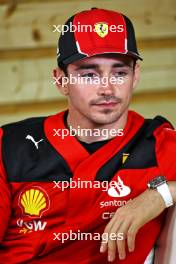 Charles Leclerc (MON) Ferrari. 04.05.2023. Formula 1 World Championship, Rd 5, Miami Grand Prix, Miami, Florida, USA, Preparation Day.
