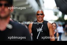 Vin Diesel (USA) Actor. 04.05.2023. Formula 1 World Championship, Rd 5, Miami Grand Prix, Miami, Florida, USA, Preparation Day.
