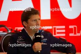 James Vowles (GBR) Williams Racing Team Principal in the FIA Press Conference. 25.08.2023. Formula 1 World Championship, Rd 14, Dutch Grand Prix, Zandvoort, Netherlands, Practice Day.
