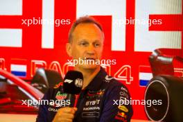 Paul Monaghan (GBR) Red Bull Racing Chief Engineer in the FIA Press Conference. 25.08.2023. Formula 1 World Championship, Rd 14, Dutch Grand Prix, Zandvoort, Netherlands, Practice Day.