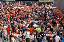 Circuit atmosphere - fans. 25.08.2023. Formula 1 World Championship, Rd 14, Dutch Grand Prix, Zandvoort, Netherlands, Practice Day.