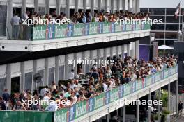 Circuit atmosphere - fans above the pits. 25.08.2023. Formula 1 World Championship, Rd 14, Dutch Grand Prix, Zandvoort, Netherlands, Practice Day.