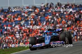 Esteban Ocon (FRA) Alpine F1 Team A523. 25.08.2023. Formula 1 World Championship, Rd 14, Dutch Grand Prix, Zandvoort, Netherlands, Practice Day.