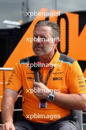 Zak Brown (USA) McLaren Executive Director. 25.08.2023. Formula 1 World Championship, Rd 14, Dutch Grand Prix, Zandvoort, Netherlands, Practice Day.