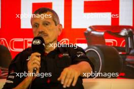 Guenther Steiner (ITA) Haas F1 Team Prinicipal in the FIA Press Conference. 25.08.2023. Formula 1 World Championship, Rd 14, Dutch Grand Prix, Zandvoort, Netherlands, Practice Day.