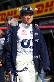 Yuki Tsunoda (JPN) AlphaTauri on the grid. 27.08.2023. Formula 1 World Championship, Rd 14, Dutch Grand Prix, Zandvoort, Netherlands, Race Day.