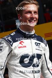 Liam Lawson (NZL) AlphaTauri on the grid. 27.08.2023. Formula 1 World Championship, Rd 14, Dutch Grand Prix, Zandvoort, Netherlands, Race Day.