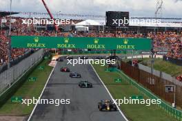 Sergio Perez (MEX) Red Bull Racing RB19. 27.08.2023. Formula 1 World Championship, Rd 14, Dutch Grand Prix, Zandvoort, Netherlands, Race Day.