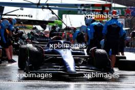 Alexander Albon (THA) Williams Racing FW45 leaves the pits. 26.08.2023. Formula 1 World Championship, Rd 14, Dutch Grand Prix, Zandvoort, Netherlands, Qualifying Day.