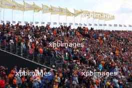 Circuit atmosphere - fans in the grandstand. 26.08.2023. Formula 1 World Championship, Rd 14, Dutch Grand Prix, Zandvoort, Netherlands, Qualifying Day.