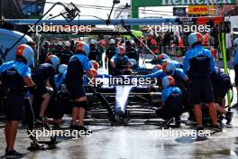 Alexander Albon (THA) Williams Racing FW45 in the pits. 26.08.2023. Formula 1 World Championship, Rd 14, Dutch Grand Prix, Zandvoort, Netherlands, Qualifying Day.