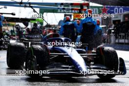 Alexander Albon (THA) Williams Racing FW45 leaves the pits. 26.08.2023. Formula 1 World Championship, Rd 14, Dutch Grand Prix, Zandvoort, Netherlands, Qualifying Day.