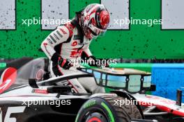 Kevin Magnussen (DEN) Haas VF-23 crashed in the third practice session. 26.08.2023. Formula 1 World Championship, Rd 14, Dutch Grand Prix, Zandvoort, Netherlands, Qualifying Day.