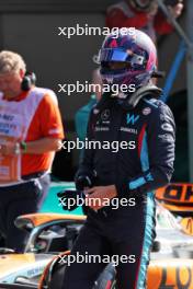 Fourth placed Alexander Albon (THA) Williams Racing in qualifying parc ferme. 26.08.2023. Formula 1 World Championship, Rd 14, Dutch Grand Prix, Zandvoort, Netherlands, Qualifying Day.