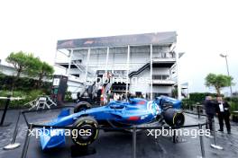 Circuit atmosphere - F1 show car outside Paddock Club. 26.08.2023. Formula 1 World Championship, Rd 14, Dutch Grand Prix, Zandvoort, Netherlands, Qualifying Day.