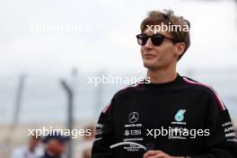 George Russell (GBR) Mercedes AMG F1 on the drivers' parade. 27.08.2023. Formula 1 World Championship, Rd 14, Dutch Grand Prix, Zandvoort, Netherlands, Race Day.