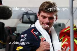 Max Verstappen (NLD) Red Bull Racing celebrates his pole position in qualifying parc ferme. 06.10.2023 Formula 1 World Championship, Rd 18, Qatar Grand Prix, Doha, Qatar, Qualifying Day.