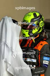 Lando Norris (GBR) McLaren in qualifying parc ferme. 06.10.2023 Formula 1 World Championship, Rd 18, Qatar Grand Prix, Doha, Qatar, Qualifying Day.