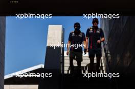 (L to R): Sergio Perez (MEX) Red Bull Racing with Max Verstappen (NLD) Red Bull Racing. 06.10.2023 Formula 1 World Championship, Rd 18, Qatar Grand Prix, Doha, Qatar, Qualifying Day.
