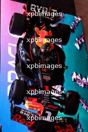 Race winner Max Verstappen (NLD) Red Bull Racing RB19 in parc ferme. 08.10.2023. Formula 1 World Championship, Rd 18, Qatar Grand Prix, Doha, Qatar, Race Day.