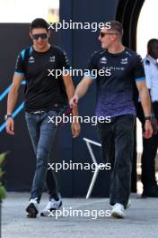 (L to R): Esteban Ocon (FRA) Alpine F1 Team with Jack Doohan (AUS) Alpine F1 Team Reserve Driver. 07.10.2023. Formula 1 World Championship, Rd 18, Qatar Grand Prix, Doha, Qatar, Sprint Day.