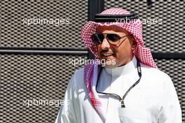 Prince Khalid Bin Sultan Al Faisal (KSA) President of the Saudi Automobile and Motorcycle Federation. 17.03.2023. Formula 1 World Championship, Rd 2, Saudi Arabian Grand Prix, Jeddah, Saudi Arabia, Practice Day.