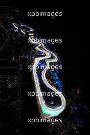 Circuit atmosphere - Aerial view of the circuit. 17.03.2023. Formula 1 World Championship, Rd 2, Saudi Arabian Grand Prix, Jeddah, Saudi Arabia, Practice Day.
