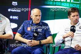 Franz Tost (AUT) AlphaTauri Team Principal, in the FIA Press Conference. 17.03.2023. Formula 1 World Championship, Rd 2, Saudi Arabian Grand Prix, Jeddah, Saudi Arabia, Practice Day.