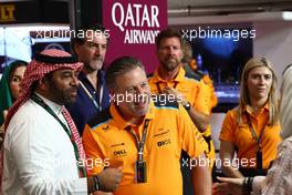 Zak Brown (USA) McLaren Executive Director. 19.03.2023. Formula 1 World Championship, Rd 2, Saudi Arabian Grand Prix, Jeddah, Saudi Arabia, Race Day.