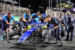Alexander Albon (THA) Williams Racing FW45 on the grid. 19.03.2023. Formula 1 World Championship, Rd 2, Saudi Arabian Grand Prix, Jeddah, Saudi Arabia, Race Day.