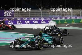 Fernando Alonso (ESP) Aston Martin F1 Team AMR23. 19.03.2023. Formula 1 World Championship, Rd 2, Saudi Arabian Grand Prix, Jeddah, Saudi Arabia, Race Day.