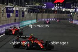Carlos Sainz Jr (ESP) Ferrari SF-23. 19.03.2023. Formula 1 World Championship, Rd 2, Saudi Arabian Grand Prix, Jeddah, Saudi Arabia, Race Day.