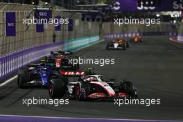 Nico Hulkenberg (GER) Haas VF-23. 19.03.2023. Formula 1 World Championship, Rd 2, Saudi Arabian Grand Prix, Jeddah, Saudi Arabia, Race Day.