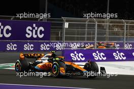 Lando Norris (GBR) McLaren MCL60. 19.03.2023. Formula 1 World Championship, Rd 2, Saudi Arabian Grand Prix, Jeddah, Saudi Arabia, Race Day.