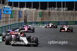 Yuki Tsunoda (JPN) AlphaTauri AT04. 19.03.2023. Formula 1 World Championship, Rd 2, Saudi Arabian Grand Prix, Jeddah, Saudi Arabia, Race Day.