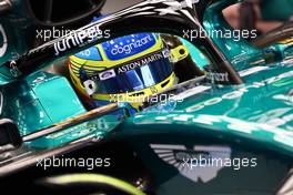 Fernando Alonso (ESP) Aston Martin F1 Team AMR23. 18.03.2023. Formula 1 World Championship, Rd 2, Saudi Arabian Grand Prix, Jeddah, Saudi Arabia, Qualifying Day.