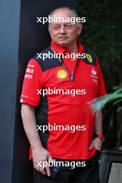 Frederic Vasseur (FRA) Ferrari Team Principal. 16.03.2023. Formula 1 World Championship, Rd 2, Saudi Arabian Grand Prix, Jeddah, Saudi Arabia, Preparation Day.
