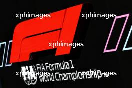 Circuit atmosphere- F1 logo. 16.03.2023. Formula 1 World Championship, Rd 2, Saudi Arabian Grand Prix, Jeddah, Saudi Arabia, Preparation Day.