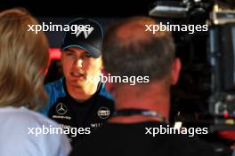 Logan Sargeant (USA) Williams Racing with the media. 16.03.2023. Formula 1 World Championship, Rd 2, Saudi Arabian Grand Prix, Jeddah, Saudi Arabia, Preparation Day.