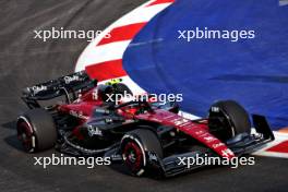 Zhou Guanyu (CHN) Alfa Romeo F1 Team C43. 15.09.2023. Formula 1 World Championship, Rd 16, Singapore Grand Prix, Marina Bay Street Circuit, Singapore, Practice Day.