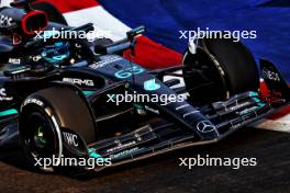 George Russell (GBR) Mercedes AMG F1 W14 - front wing. 15.09.2023. Formula 1 World Championship, Rd 16, Singapore Grand Prix, Marina Bay Street Circuit, Singapore, Practice Day.