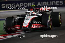 Nico Hulkenberg (GER) Haas VF-23. 15.09.2023. Formula 1 World Championship, Rd 16, Singapore Grand Prix, Marina Bay Street Circuit, Singapore, Practice Day.