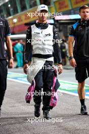 Pierre Gasly (FRA) Alpine F1 Team on the grid. 17.09.2023. Formula 1 World Championship, Rd 16, Singapore Grand Prix, Marina Bay Street Circuit, Singapore, Race Day.