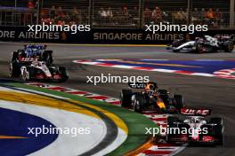 Kevin Magnussen (DEN) Haas VF-23. 17.09.2023. Formula 1 World Championship, Rd 16, Singapore Grand Prix, Marina Bay Street Circuit, Singapore, Race Day.